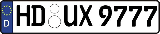 HD-UX9777