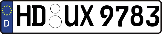 HD-UX9783