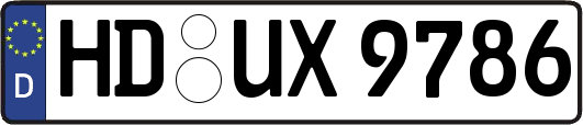 HD-UX9786
