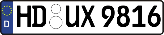 HD-UX9816