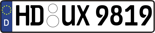 HD-UX9819
