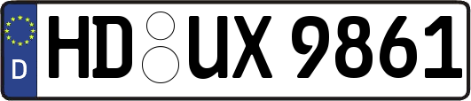 HD-UX9861