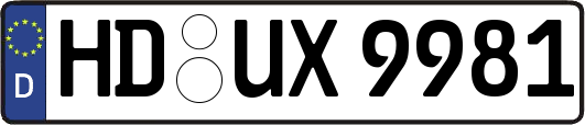 HD-UX9981