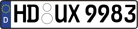 HD-UX9983