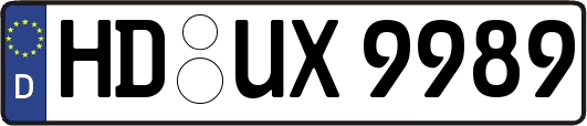 HD-UX9989