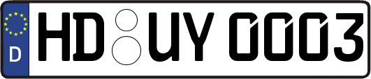 HD-UY0003