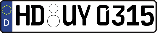 HD-UY0315