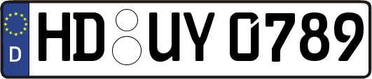 HD-UY0789