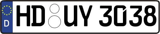 HD-UY3038
