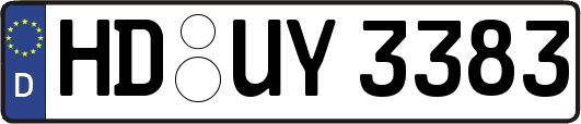 HD-UY3383
