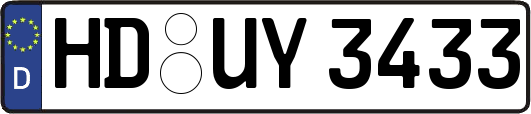 HD-UY3433