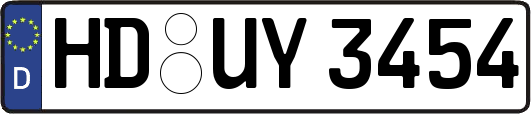HD-UY3454