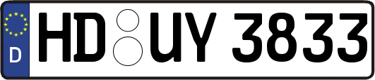 HD-UY3833