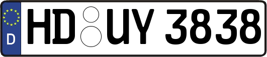HD-UY3838