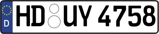 HD-UY4758