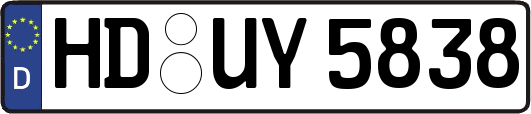 HD-UY5838