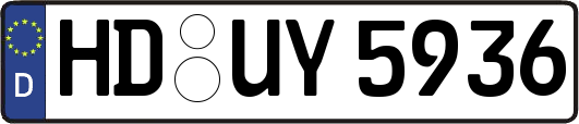 HD-UY5936
