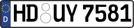 HD-UY7581