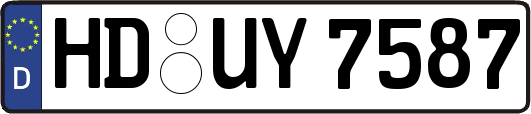 HD-UY7587