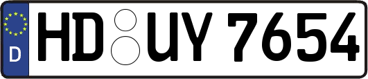 HD-UY7654