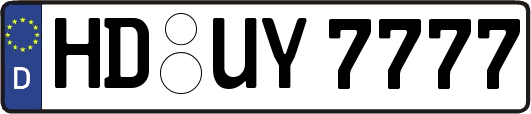 HD-UY7777