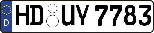 HD-UY7783