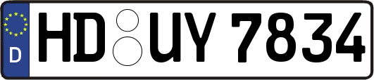 HD-UY7834