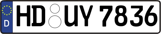 HD-UY7836