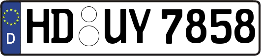 HD-UY7858
