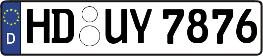 HD-UY7876