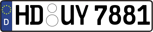 HD-UY7881