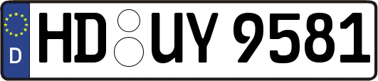 HD-UY9581