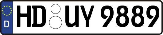 HD-UY9889