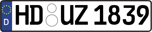 HD-UZ1839