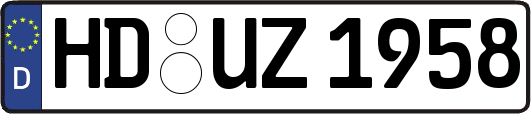 HD-UZ1958
