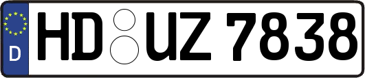 HD-UZ7838