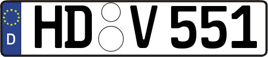 HD-V551