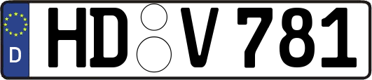 HD-V781