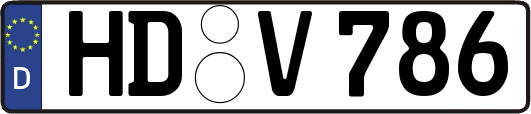 HD-V786