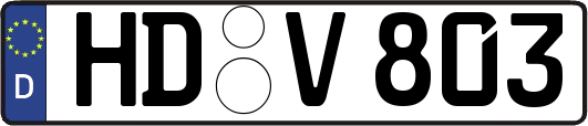 HD-V803