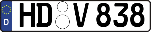 HD-V838