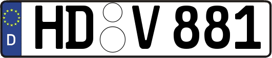 HD-V881