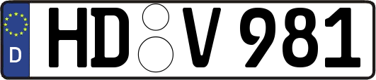 HD-V981
