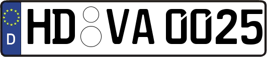 HD-VA0025