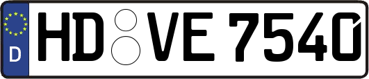 HD-VE7540