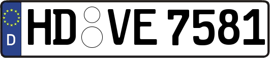 HD-VE7581