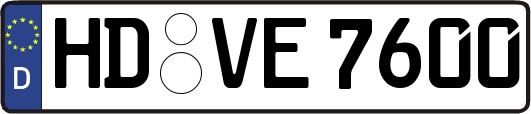 HD-VE7600