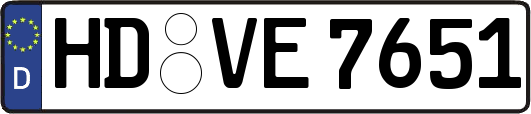 HD-VE7651