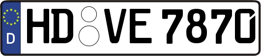 HD-VE7870
