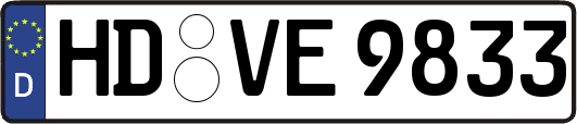 HD-VE9833